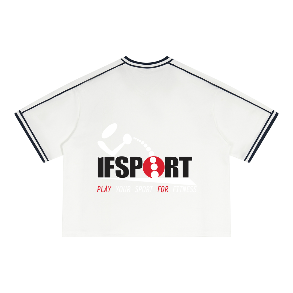 Unisex Boxy V-Neck Soccer Jersey