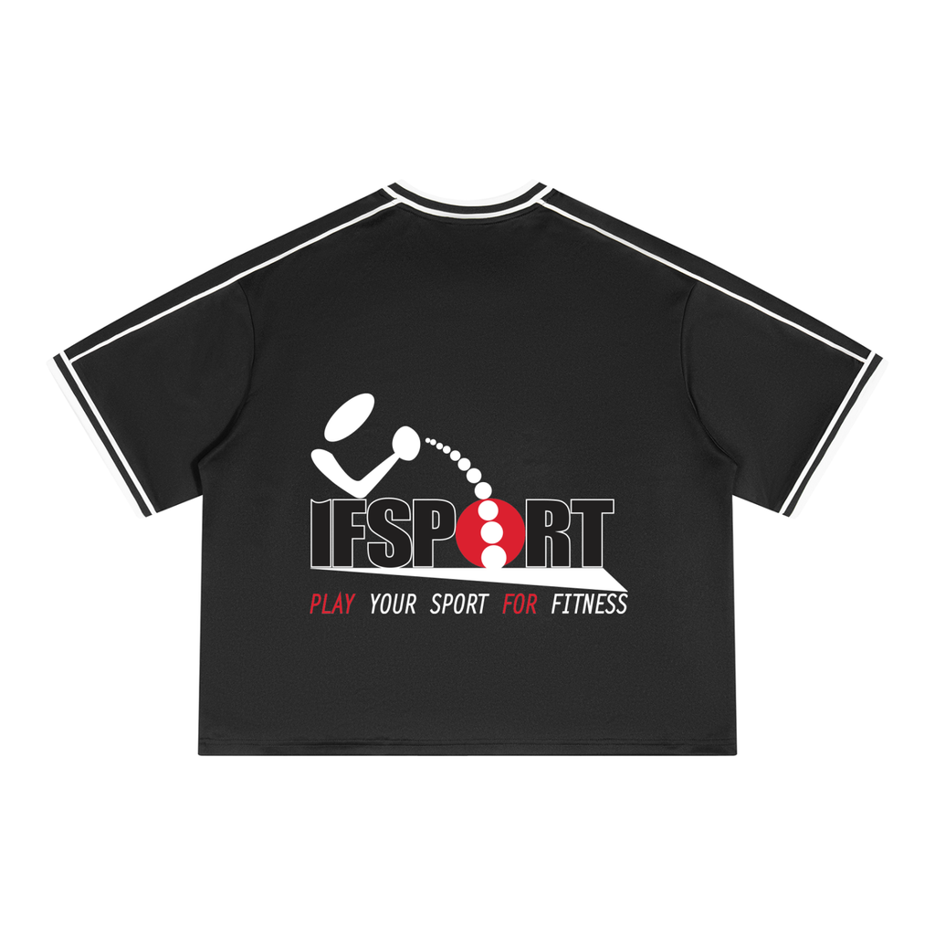 Unisex Boxy V-Neck Soccer Jersey