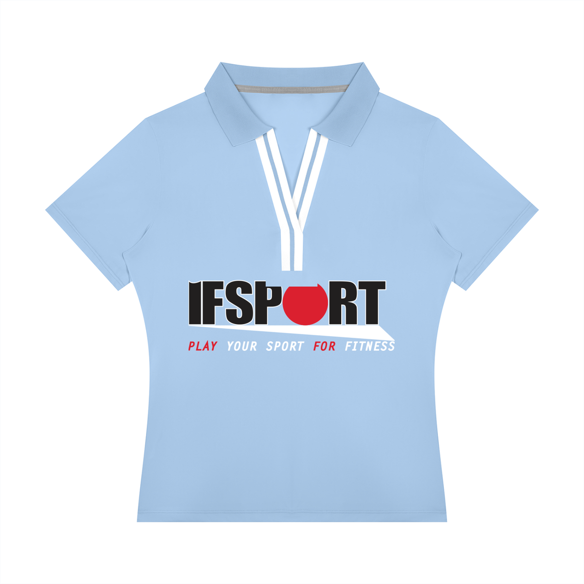 Women’s Color Block Polo Shirt